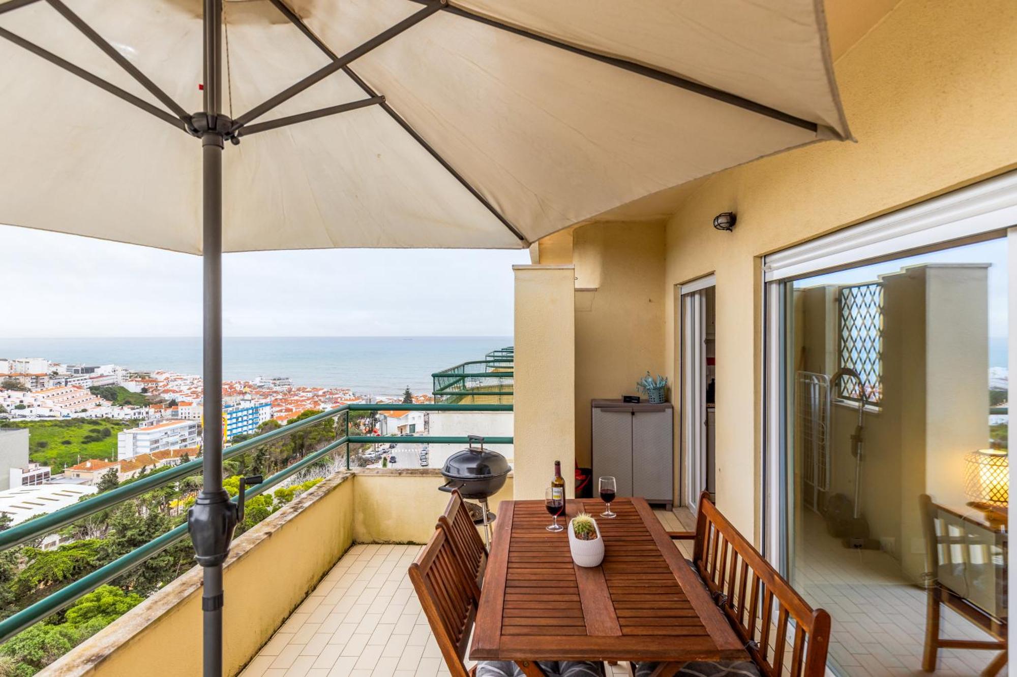Ferienwohnung Casa Do Mar - Sea View - Wifi - Barbecue Sesimbra Exterior foto