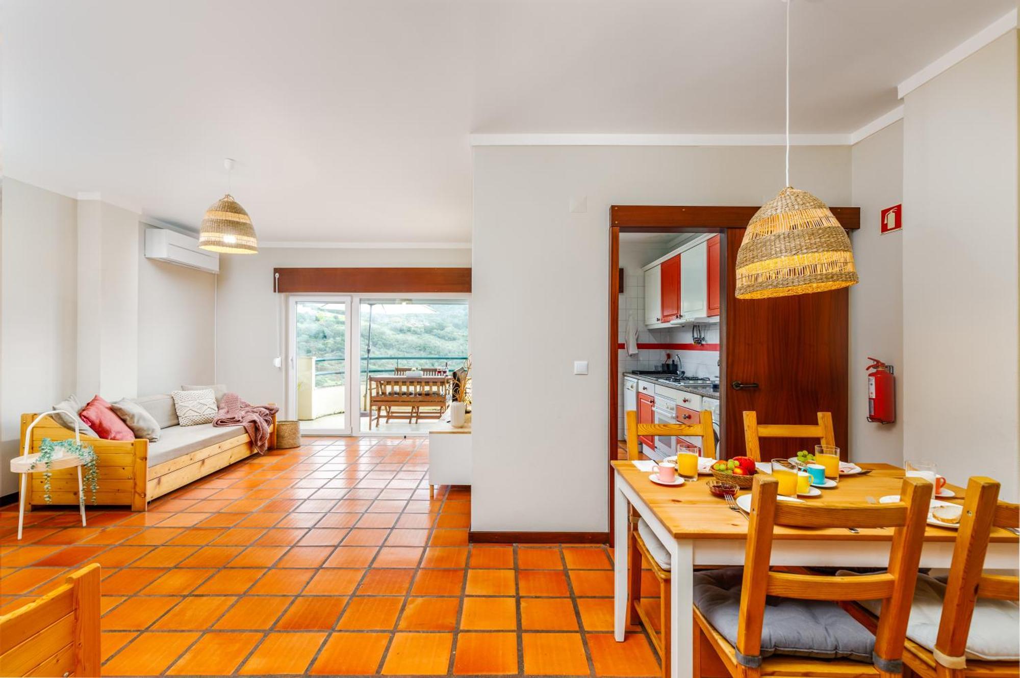 Ferienwohnung Casa Do Mar - Sea View - Wifi - Barbecue Sesimbra Exterior foto